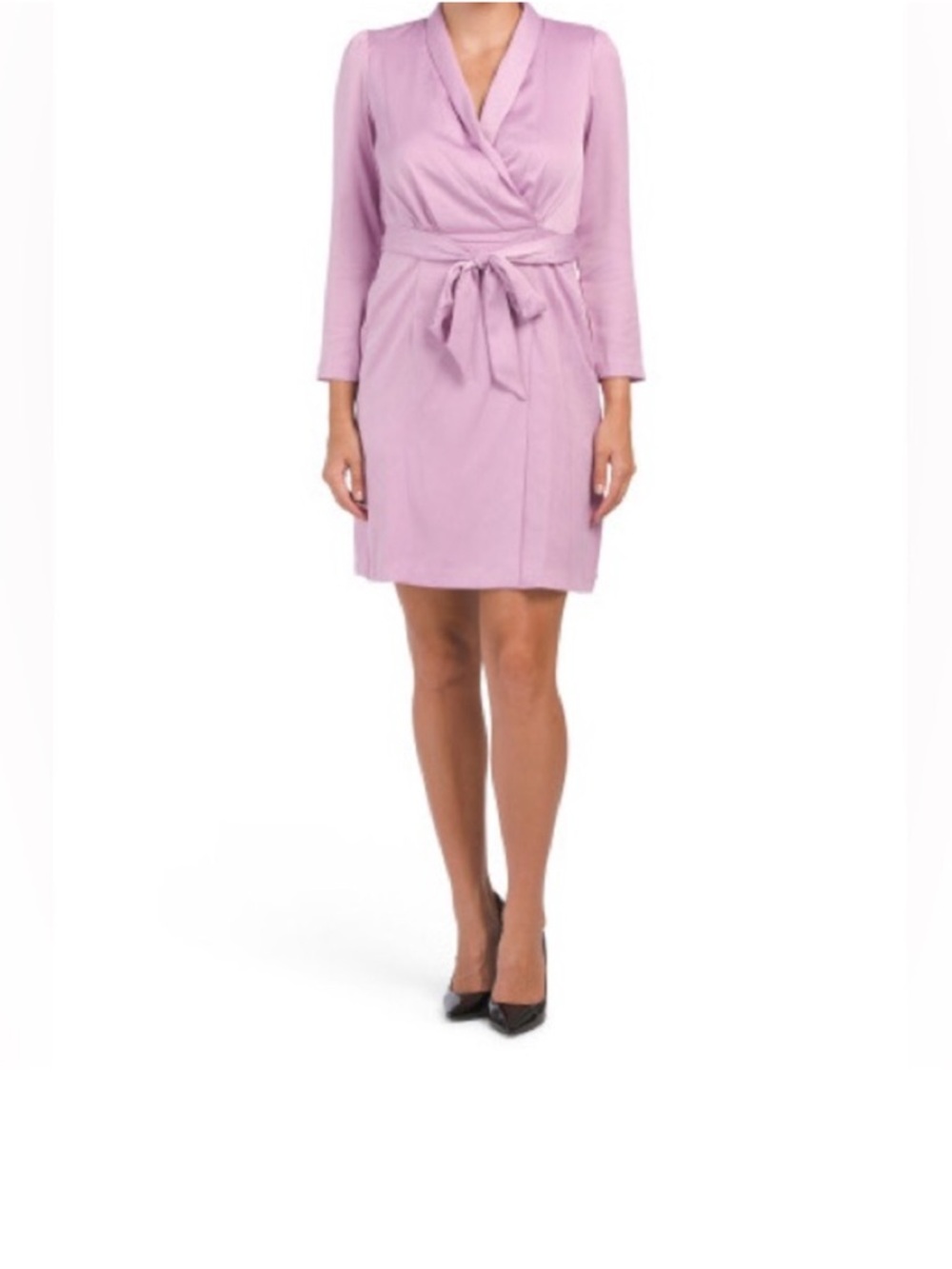 Taylor Lilac Wrap Dress